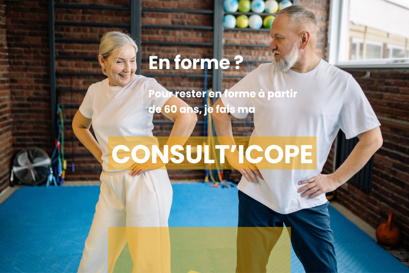 Pour rester en forme à partir de 60 ans, je fais ma Consult'ICOPE !